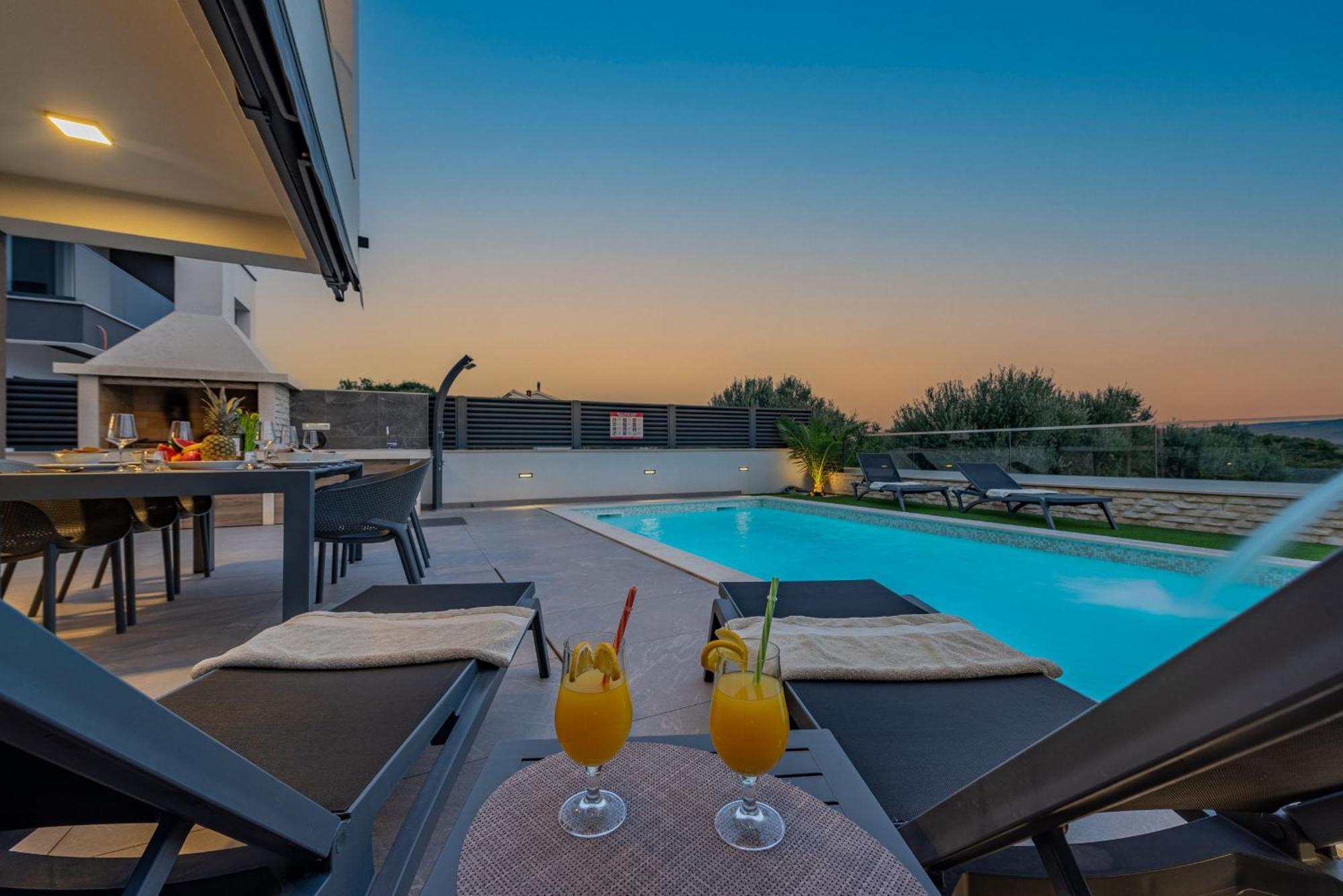 Villa Blue Sky 2 Zadarvillas Turanj Exterior foto