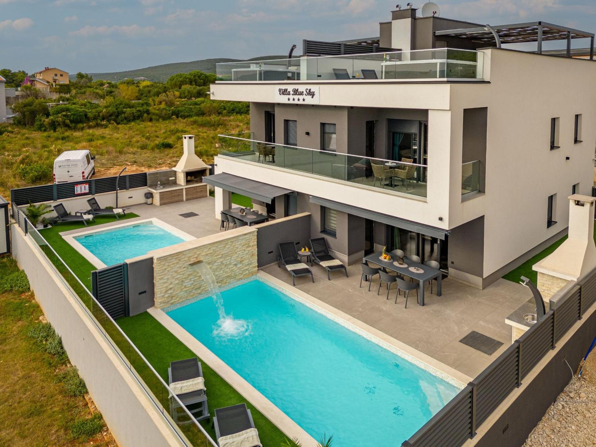 Villa Blue Sky 2 Zadarvillas Turanj Exterior foto